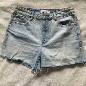 Dynamite Light Blue Jean Shorts